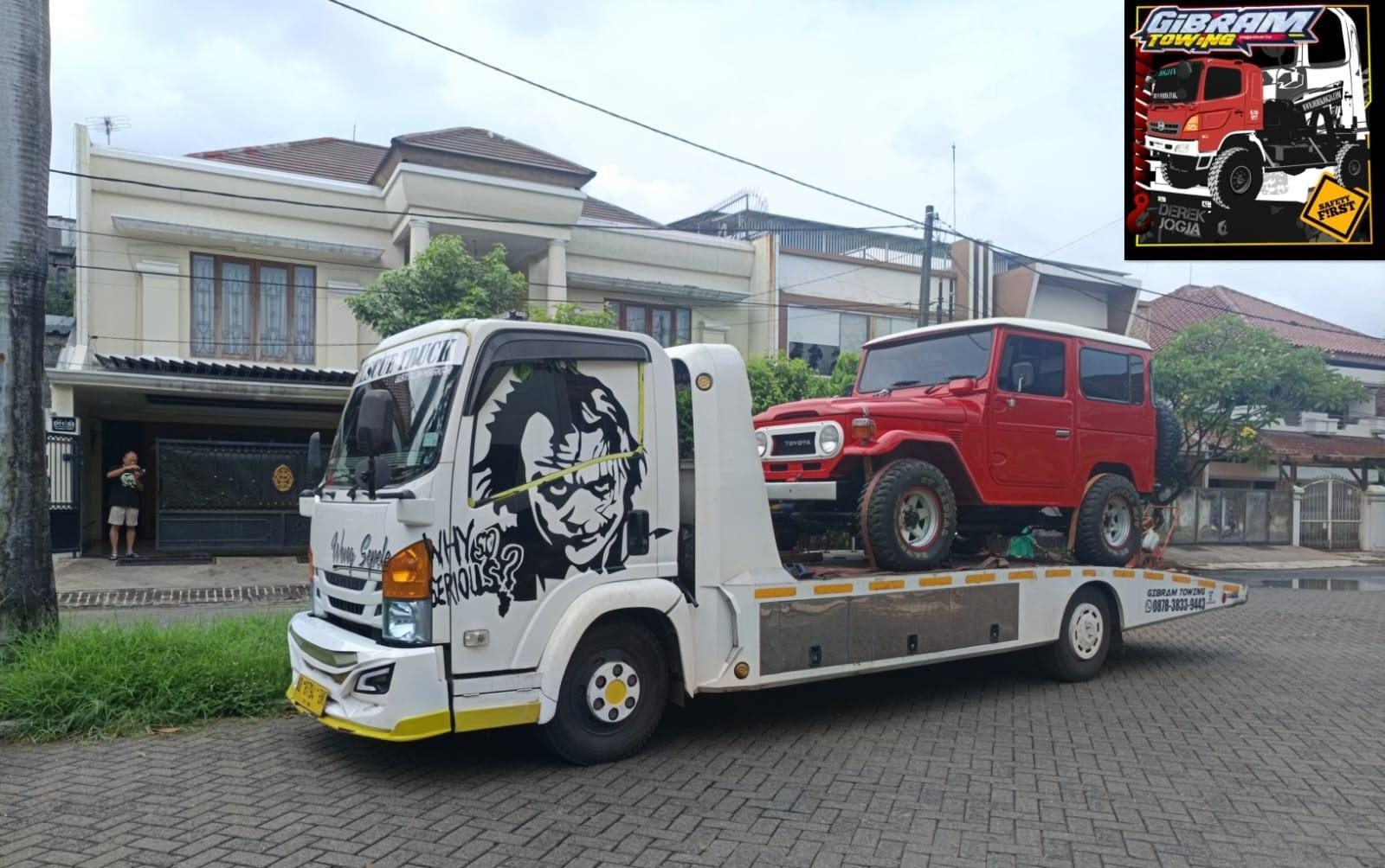 24 Jam Rekomendasi Terpercaya Jasa Towing Mobil Amanah di Jogja HP : 0812-2631-1774