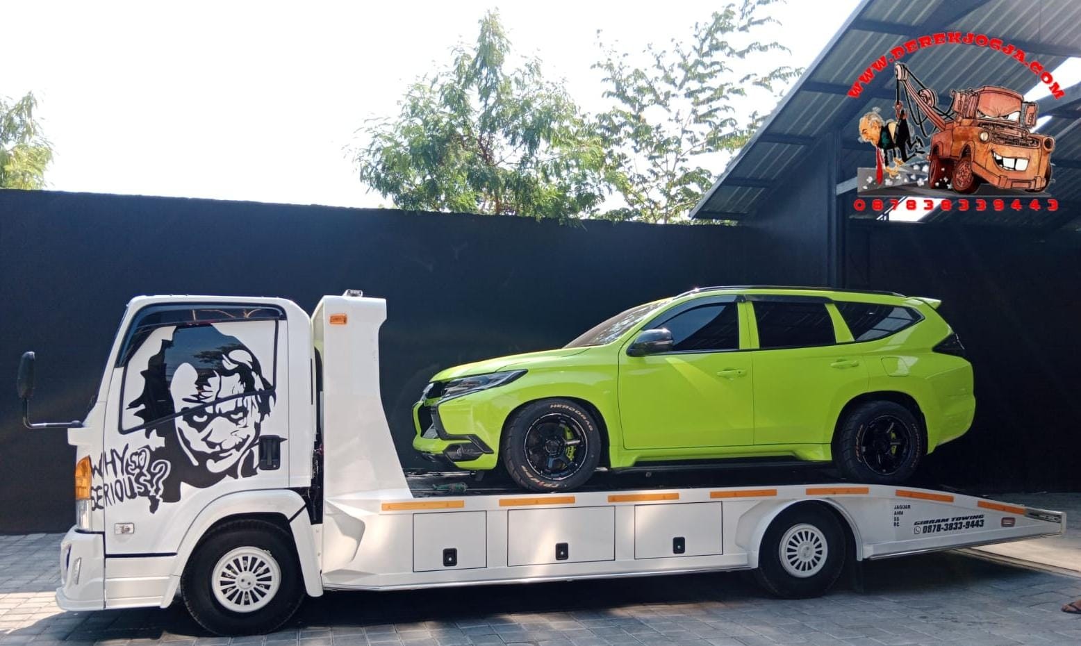 Jasa Derek Towing Mobil Wonosari Gunungkidul 24 Jam